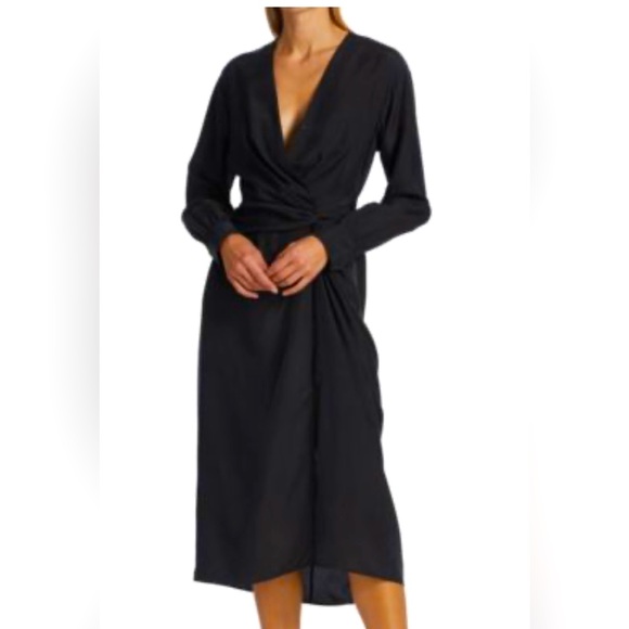 COPY - NWT Rag & Bone SILK Amber Midi Dress - Picture 1 of 16